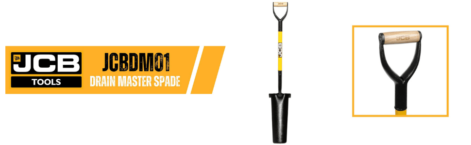 Drainer Shovel JCB Tools Newcastle Trench Steel Spades