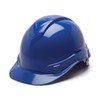 Blue Pyramex Ridgeline 6-Point Ratchet Hard Hat