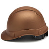 Pyramex Ridgeline Cap Style Hard Hat 4-Point Ratchet Suspension - HP44118 - Copper Graphite