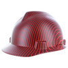 Red Rugged Blue Custom Hydrographic Carbon Fiber Hard Hat