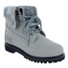 Safety Girl Madison Fold-Down Work Boots - Light Gray