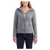 Asphalt Carhartt Women's Sandpoint Zip-Front Sweatshirt - 102189