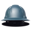 Pyramex Ridgeline Full Brim Hard Hat 4-Point Ratchet Suspension - HP54123 - Silver Graphite