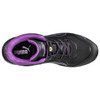Puma Safety Women's Stepper Mid 2.0 Black & Lavender EH Composite Toe Shoes - 633895
