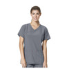 Carhartt Women's Cross Flex Y-Neck Scrub Top - C12210