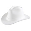 white Vulcan Cowboy 6-Point Ratchet Suspension Hard Hat