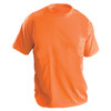 High-Vis Orange OccuNomix Short Sleeve Wicking Birdseye T-Shirt W/Pocket - LUX-XSSPB