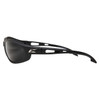 Edge Dakura Safety Glasses - Black Frame, Polarized Smoke Lens - TSM216