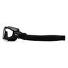 Pyramex Torser Rubber Gasket Sealed Safety Glasses - H2MAX Anti-Fog Lens - Black Strap