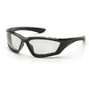 Pyramex Accurist Foam Padded Sealed Safety Glasses - Black Frame