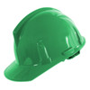 green MSA Topgard Hard Hat with 1-Touch Suspension