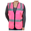 Safety Girl Women's Non-ANSI Pink Safety Vest - High Vis Pink