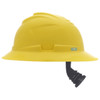 MSA V-Gard C1 Full Brim Hard Hat with Fas-Trac III Suspension