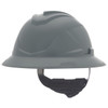 Gray MSA V-Gard C1 Full Brim Hard Hat with Fas-Trac III Suspension
