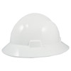 General Electric Non-Vented Full Brim Hard Hat 4-Point Ratchet Suspension - GH329