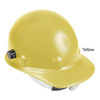 yellow Fibre Metal Roughneck Hi Heat Quick-Lok Ratchet Hard Hat