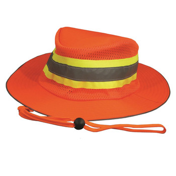 High Vis Orange ERB Safety High-Vis Boonie Hat - S230