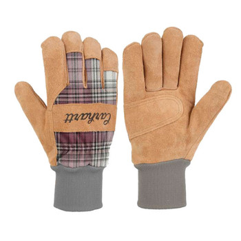 Carhartt Women's Suede Knit - Cuff Work Gloves - W696