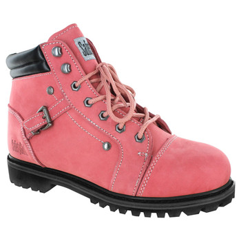 Safety Girl Women's Fusion Steel Toe Work Boots - Pink