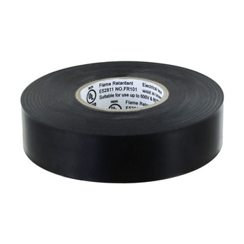 Rugged Blue M 333 Electrical Tape 3/4in x 66ft  All Weather- Black