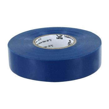 Rugged Blue M 809 Electrical Tape 3/4in x 66ft x 7 mil U/L Blue