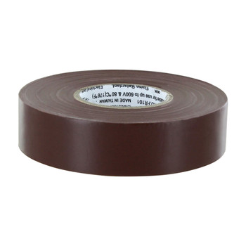 Rugged Blue M809 Electrical Tape All Weather-All Temperature, Flame retardant and U/L Listed, Brown, 7 mil, 3/4in x 66ft
