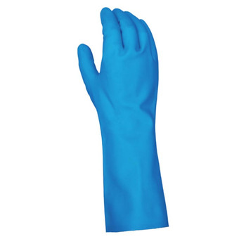 Task CHEM101 Chemical Resistant 13” Unlined 8 mil Nitrile Gloves - CH3008
 - Single Pair