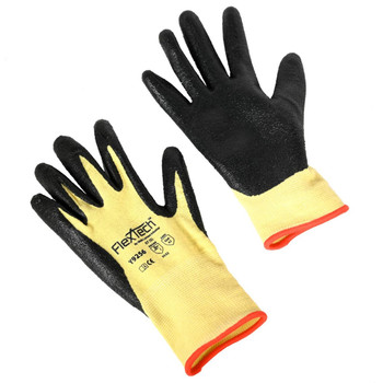 Wells Lamont Y9256 A2 Cut Para-Aramid Shell Foam Nitrile Coated Gloves - Single Pair (Extra Small)