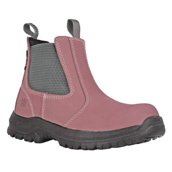 Moxie Trades Women's Angelina Pink Composite Toe Boots - MT25058