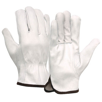 Pyramex GL3001K Select Grain Goatskin Leather Driver Impact Gloves