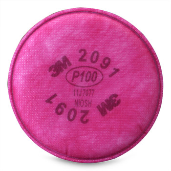 3M 2091 Particulate Replacement Filter - 2 Filters