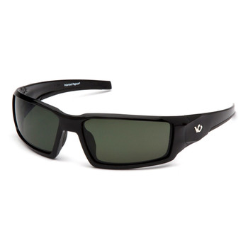 Venture Gear Pagosa Safety Glasses - Forest Gray Anti-Fog Lens - Black Frame