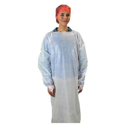 25 Pack One-size 55" Long CPE Isolation Gown