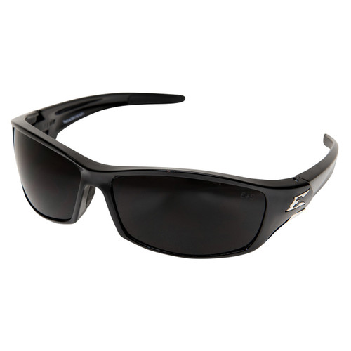 Edge Reclus Safety Glasses - Black Frame, Smoke Lens - SR116