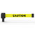 Banner Stakes 15' Long Retractable Barrier Belt, Yellow Double-Sided "Caution - Do Not Enter"; Each - PL4068