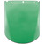 MSA V-Gard Elevated Temperture Green Tint Visor - 10115845
