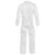 Keystone Polyproplylene Disposable Coverall Suit with Elastic Wrists and Ankles:  Size M