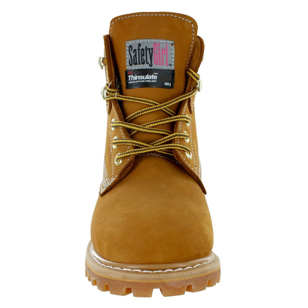 Safety Girl II Insulated Work Boots - Tan