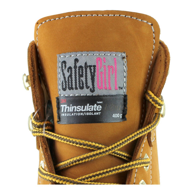 Safety Girl II Insulated Work Boots - Tan