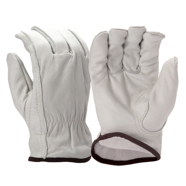 Pyramex GL2006K Insulated Fleece Lined Cowhide Leather Gloves - Single Pair