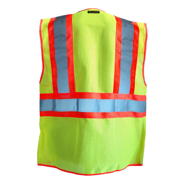 OccuNomix Class 2 Mesh Two-Tone Safety Vest - LUX-SSCLC2Z