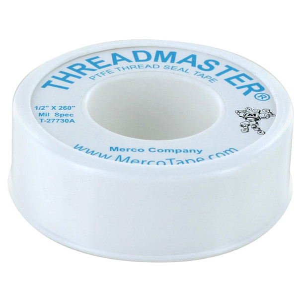Rugged Blue M 44 Threadmaster Threadseal Tape 1/2in x 260in
