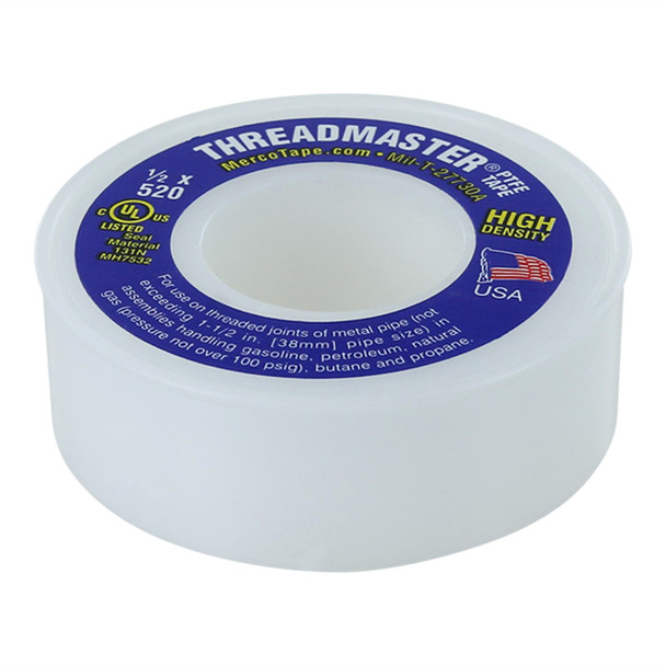 Rugged Blue M 66 Threadmaster Threadseal Tape 1/2in x 520in