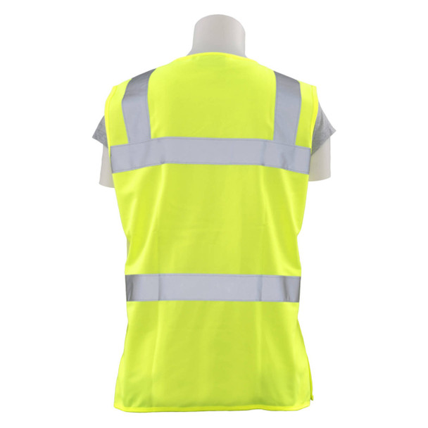 Girl Power at Work Women's Safety Vest S720 Class 2 - Hi Viz Lime