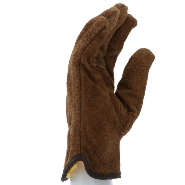 MCR Safety 3170 Split Leather Insulated Driver Gloves - Single Pair