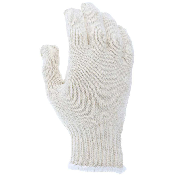 MCR 7-Guage Heavyweight Natural Cotton Poly String Knit Gloves - Single Pair