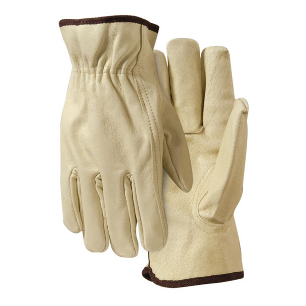 Wells Lamont Y0135 Grain Cowhide Leather Driver Gloves - Single Pair