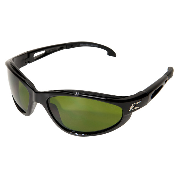 Edge Dakura Safety Glasses - Black Frame, IR3 Light Welding Lens - SW11-IR3