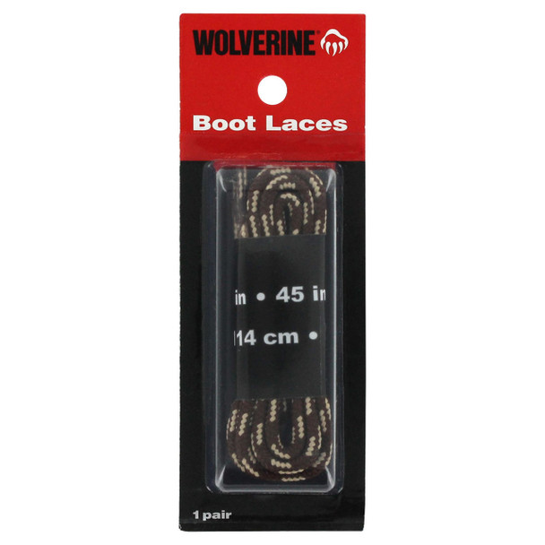 Wolverine 45in Brown Boots Laces W69416