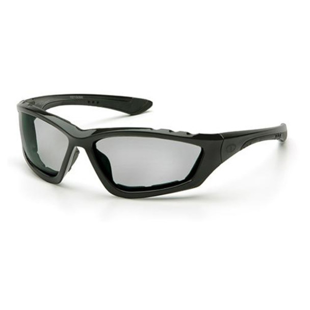 Pyramex Accurist Foam Padded Sealed Safety Glasses - Black Frame